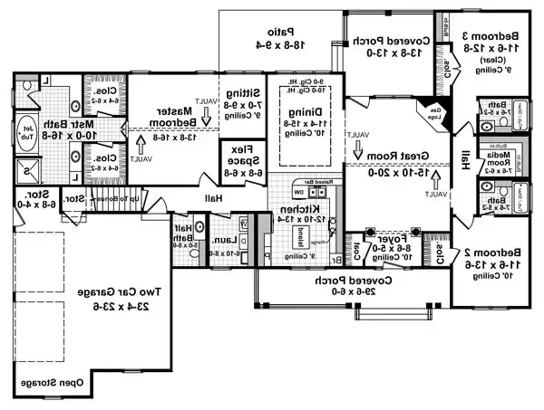 1st Level Floorplan