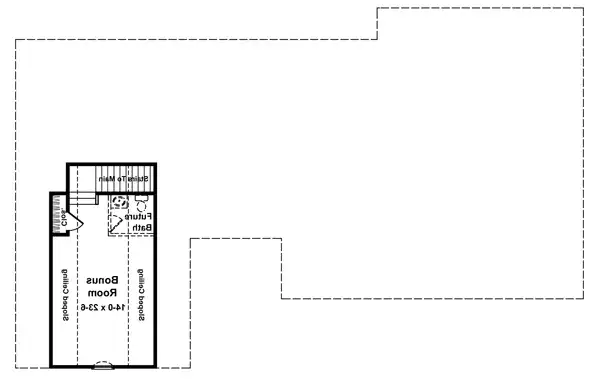 Bonus Room Floorplan