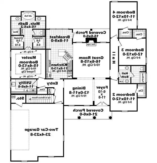 1st Level Floorplan