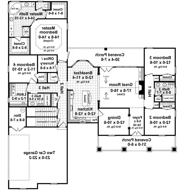 1st Level Floorplan