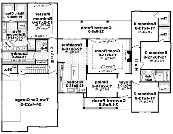 1st Level Floorplan