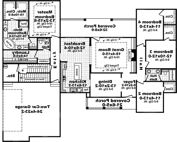 1st Level Floorplan