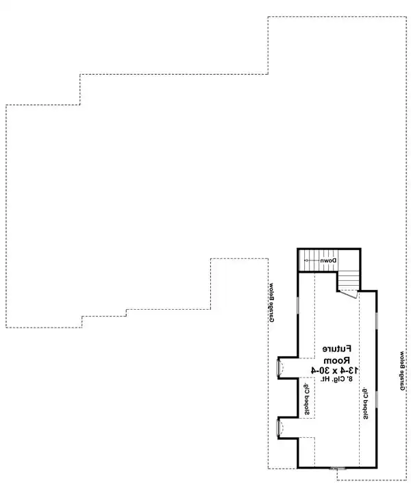 Bonus Room Floorplan