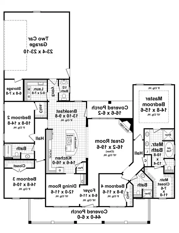 1st Level Floorplan