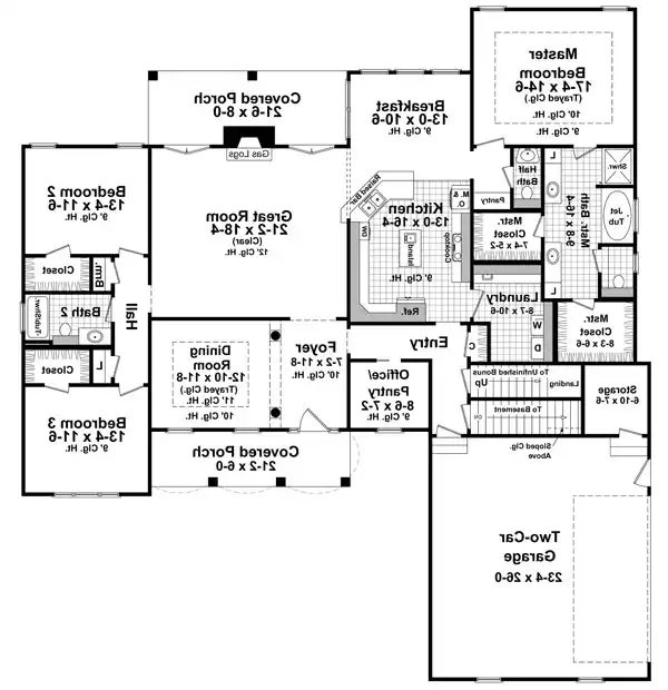 1st Level Floorplan