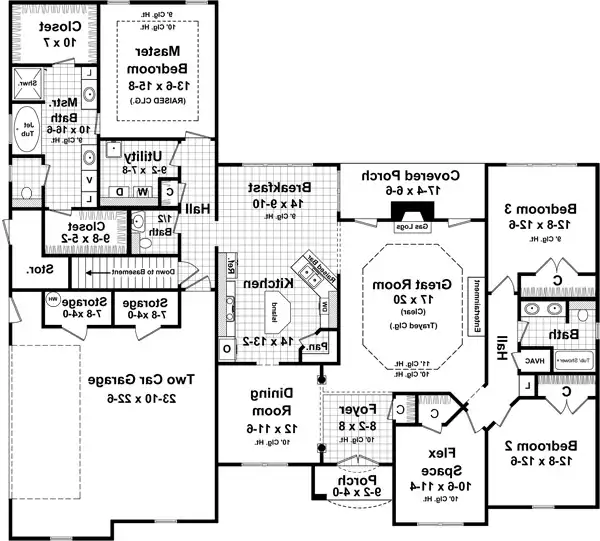 1st Level Floorplan