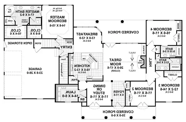 1st Level Floorplan