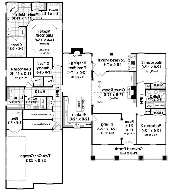 1st Level Floorplan