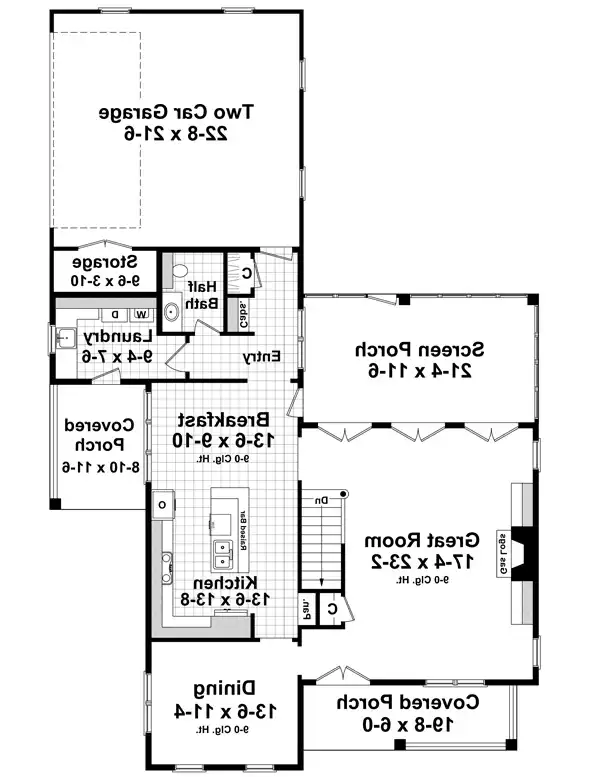 1st Level Floorplan