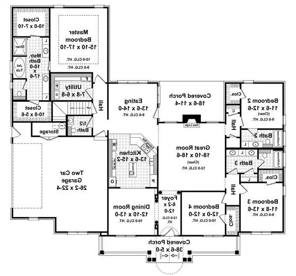 1st Level Floorplan