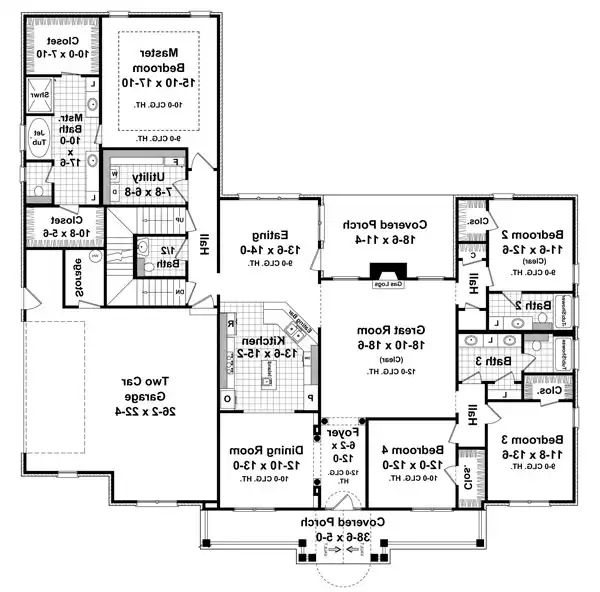 1st Level Floorplan
