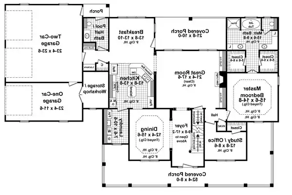 1st Level Floorplan