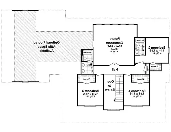 2nd Level Floorplan