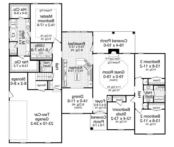 1st Level Floorplan