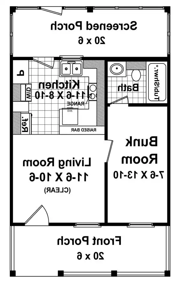 1st Level Floorplan