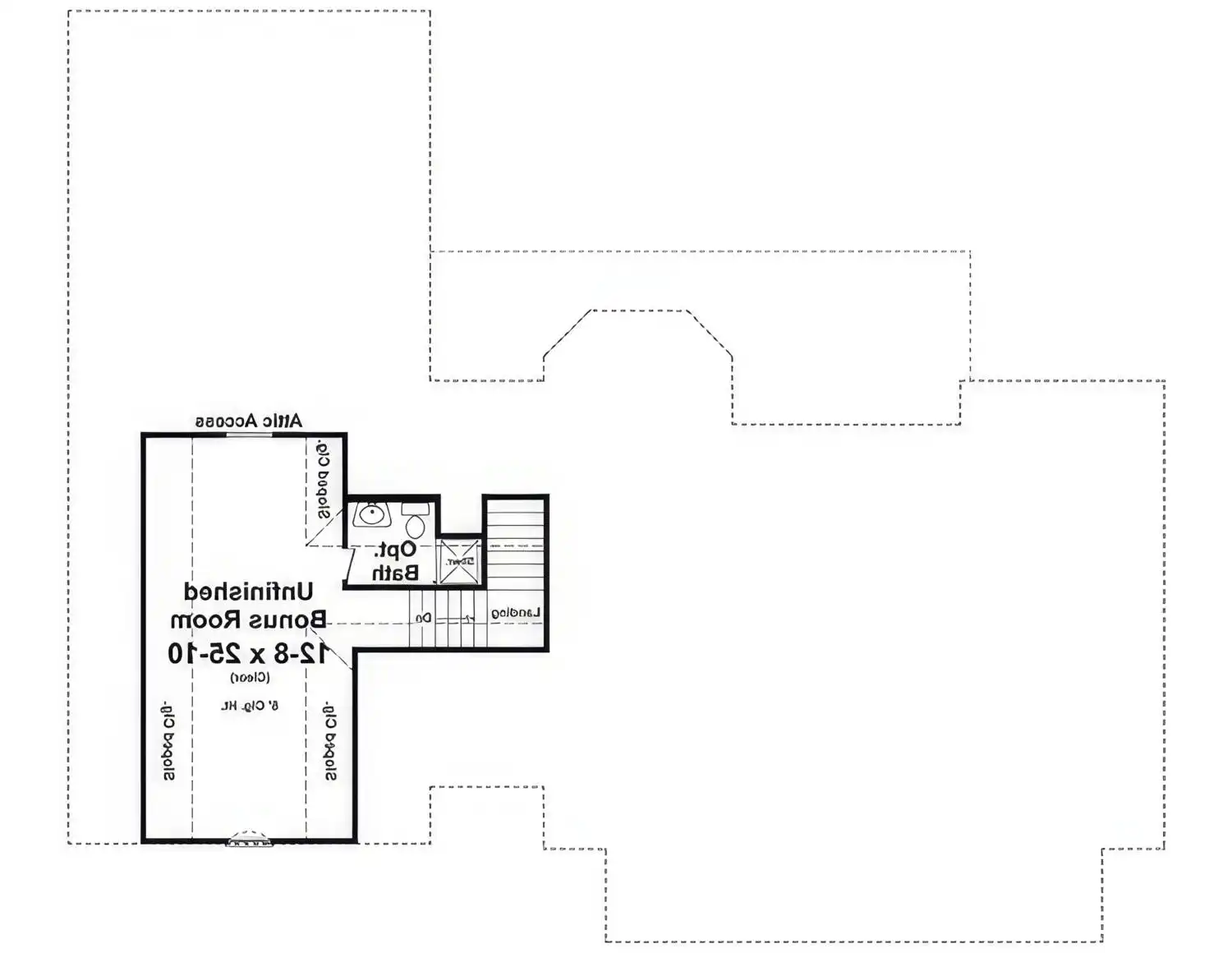 Unfinished Bonus Room