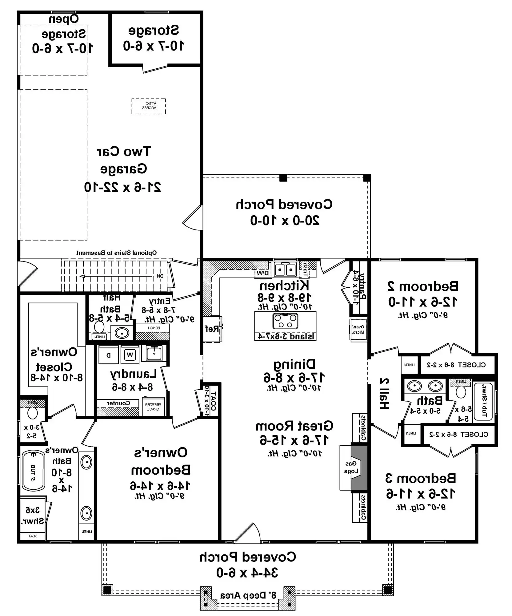 Basement Stair Location