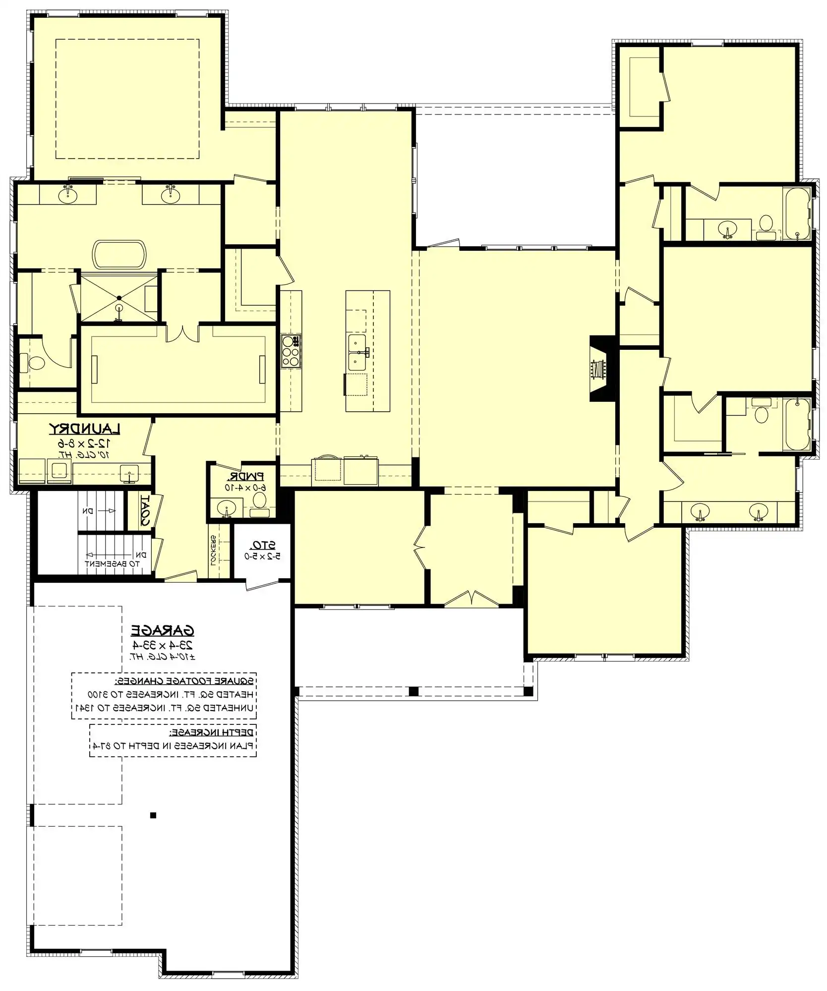 Basement Stair Location