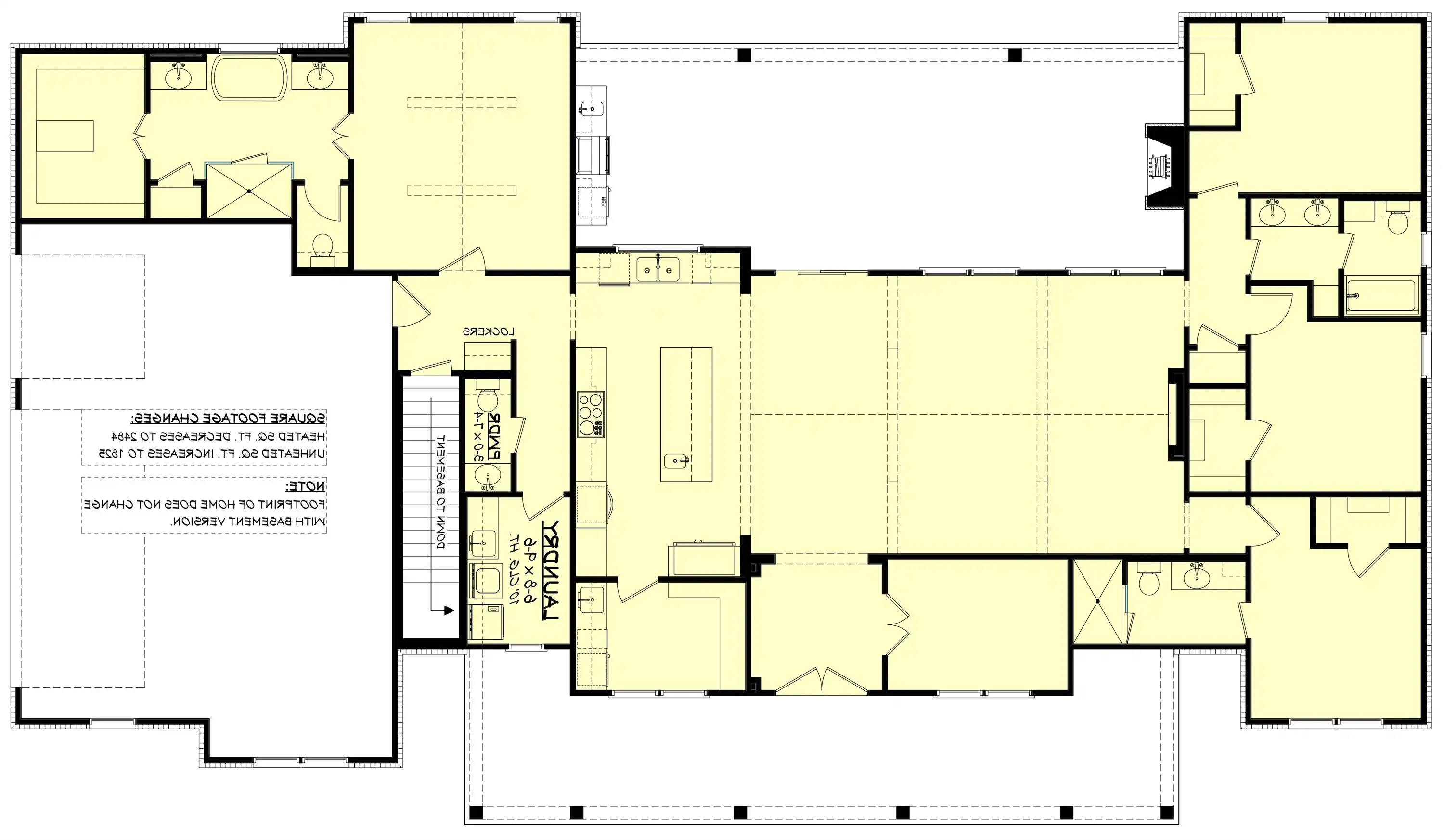 Basement Stair Location