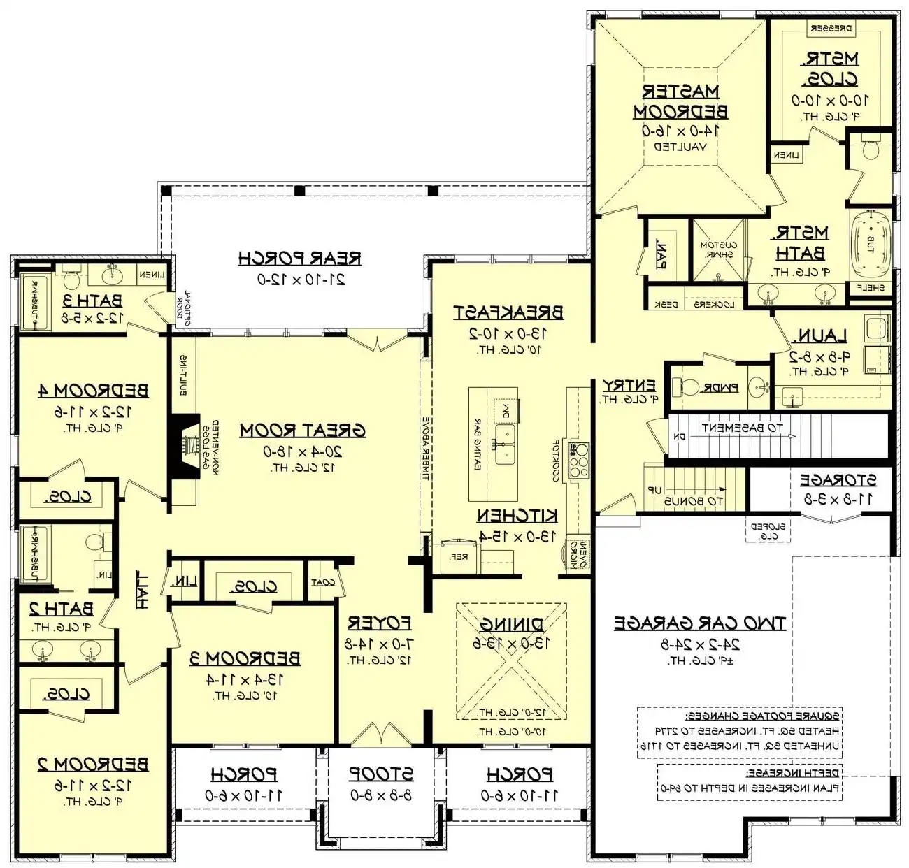 Basement Stair Location