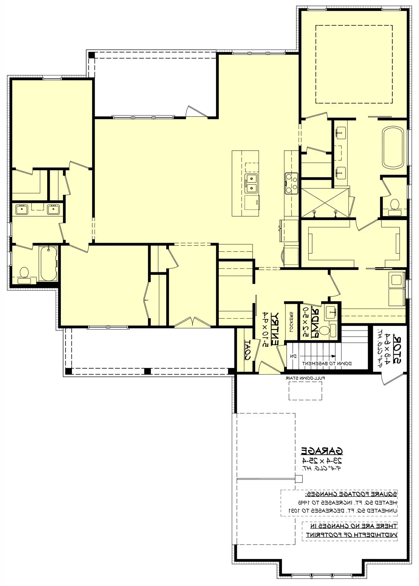 Basement Stair Location