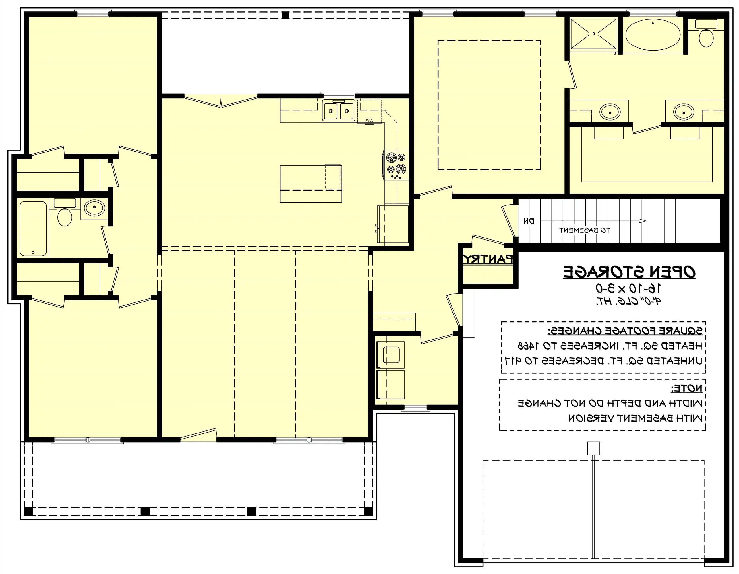 Basement Stair Location