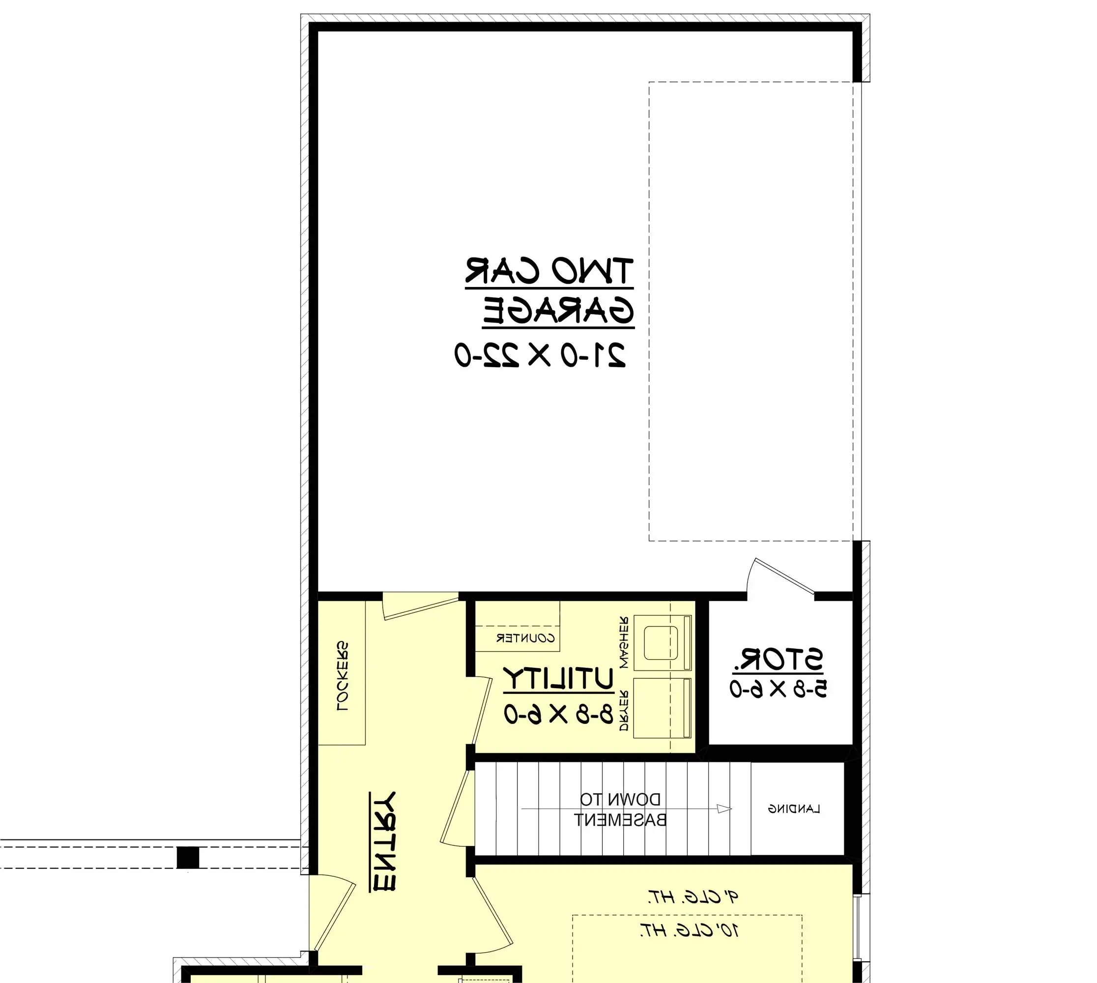 Basement Stair Location