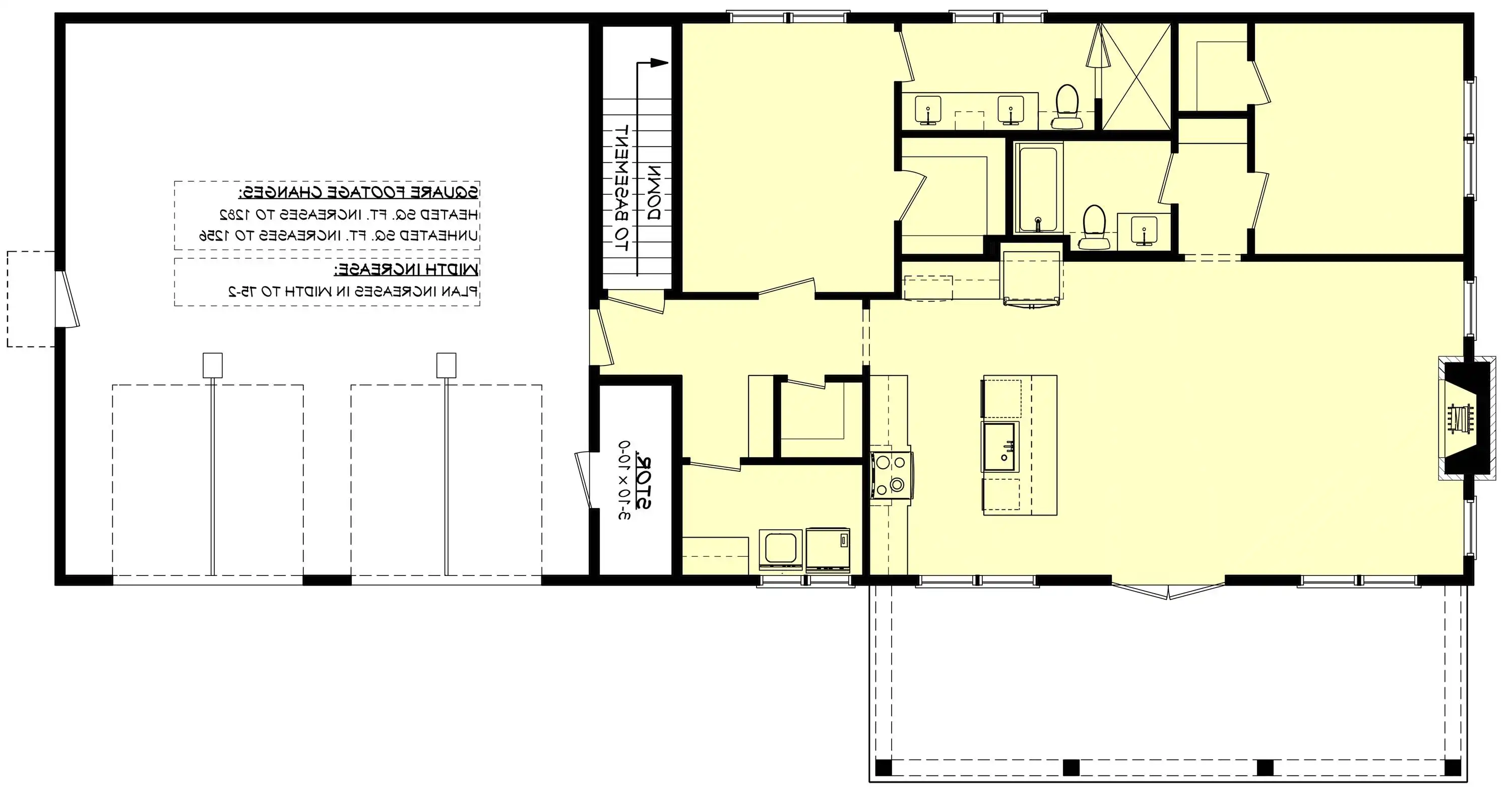 Basement Stair Location