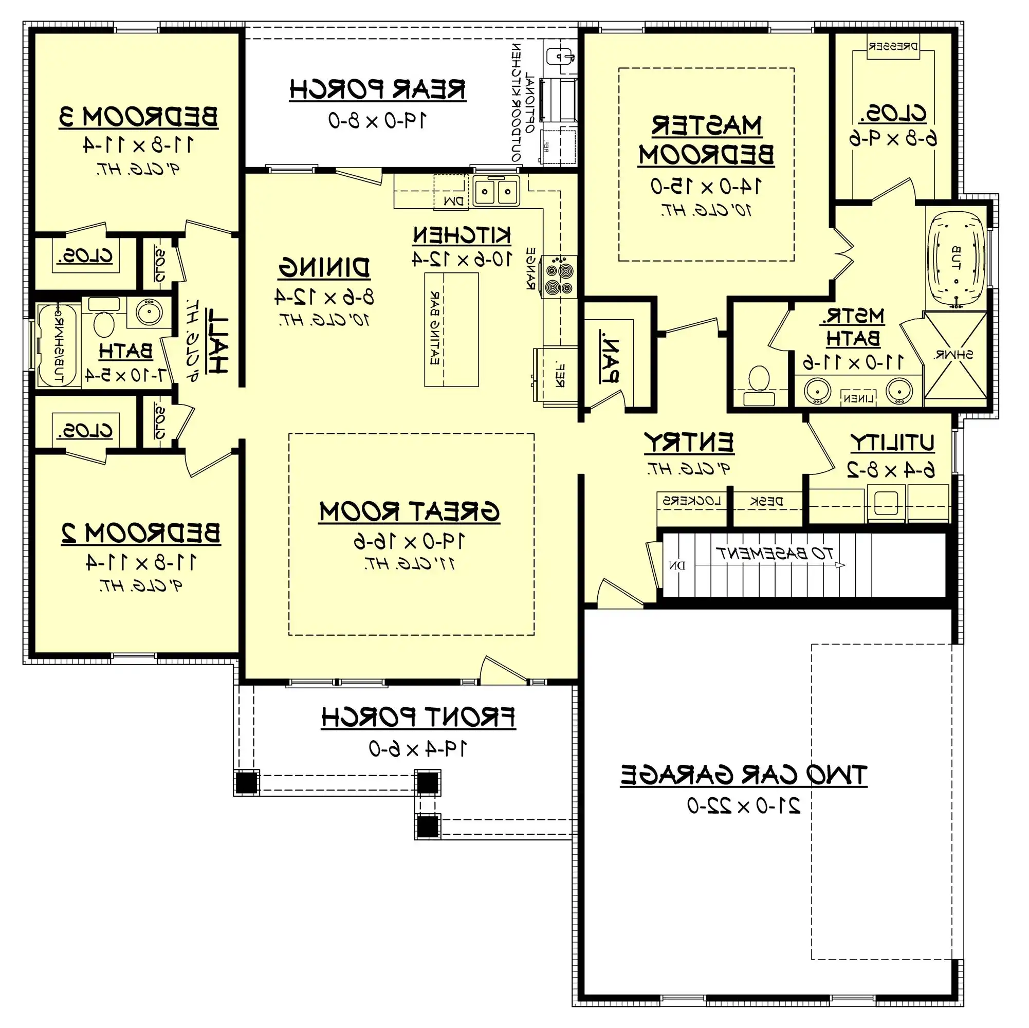 Basement Stair Location