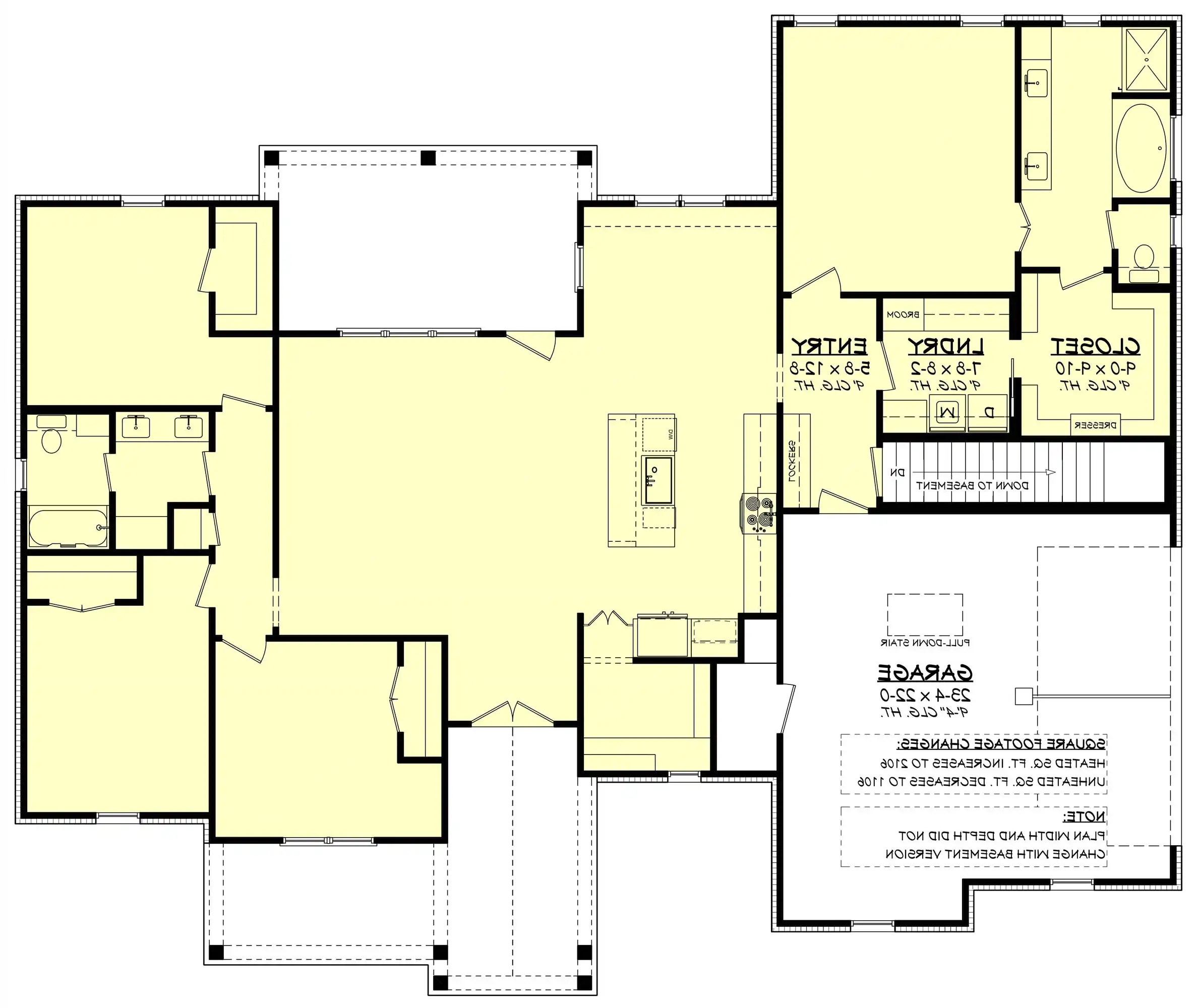 Basement Stair Location