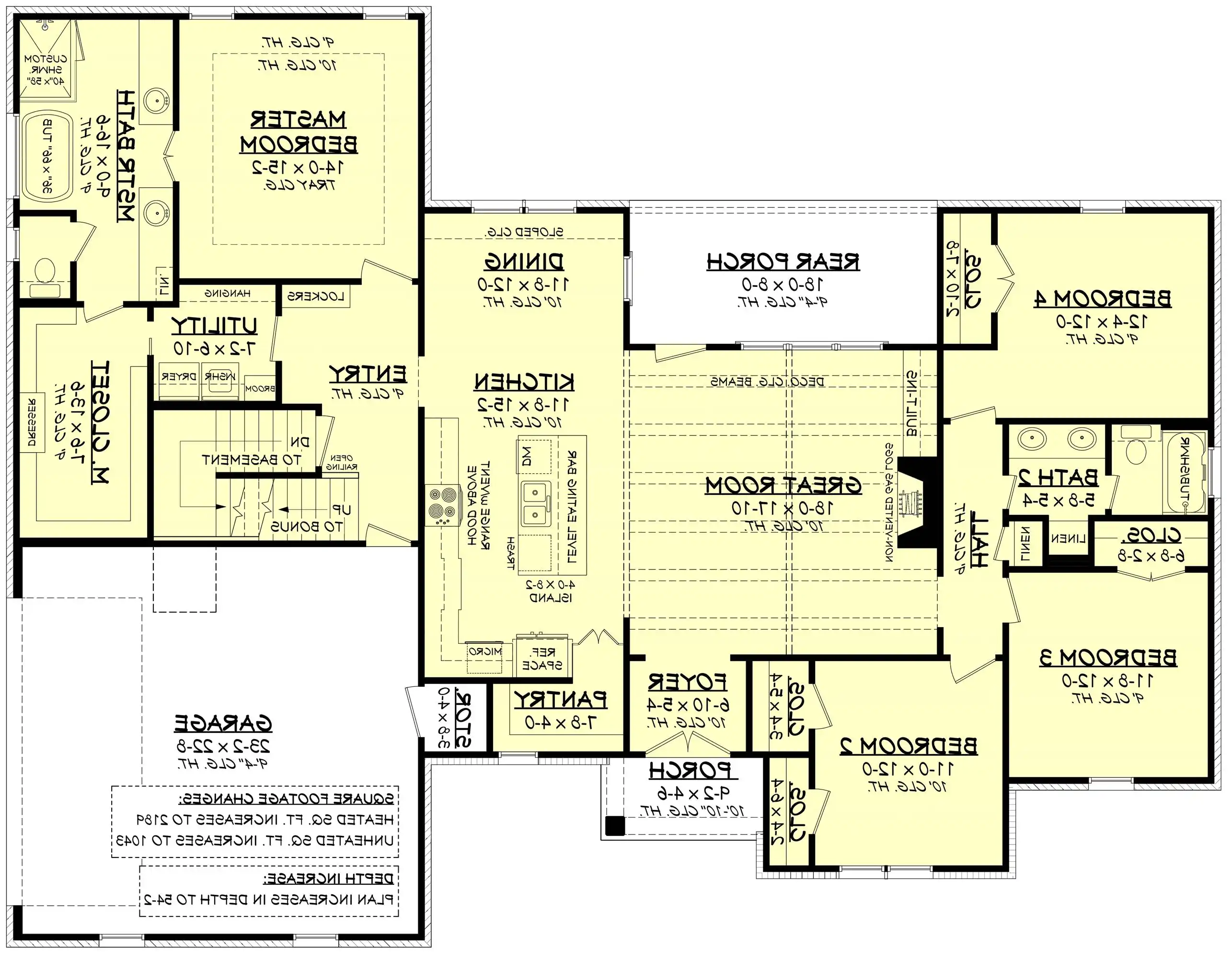 Basement Stair Location