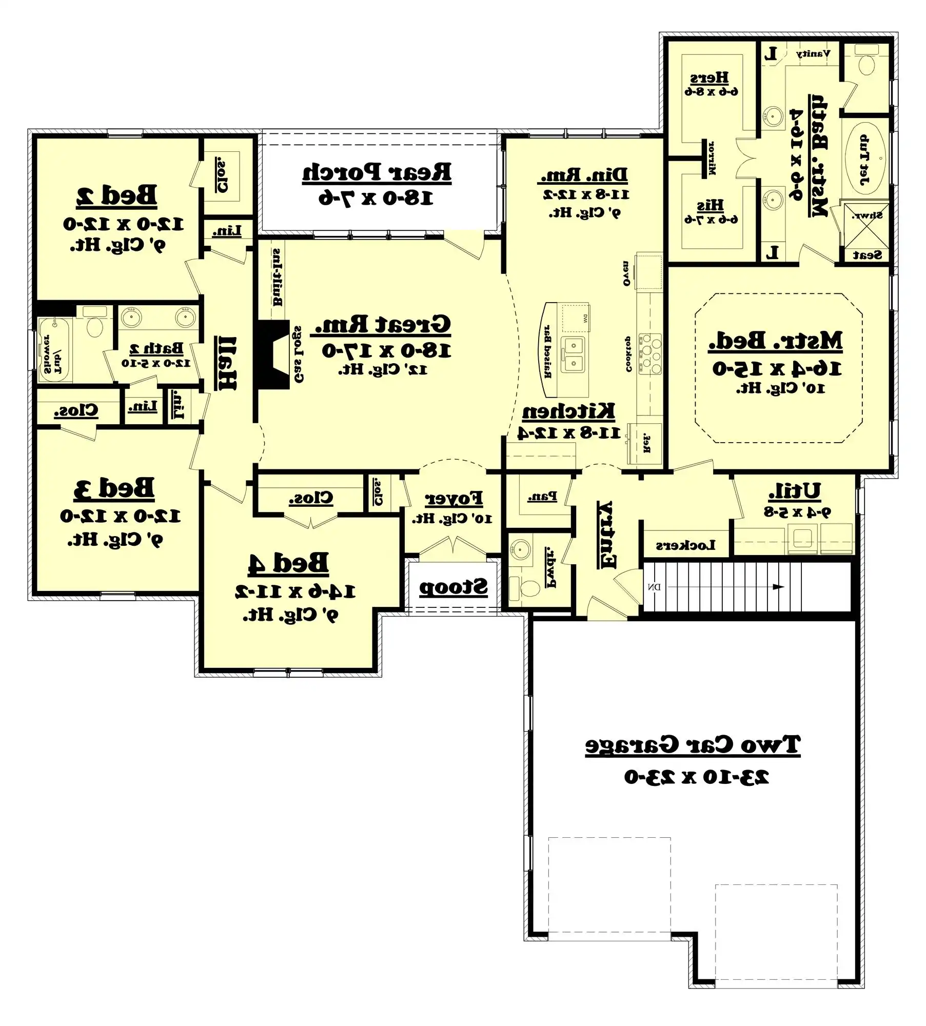 Basement Stair Location