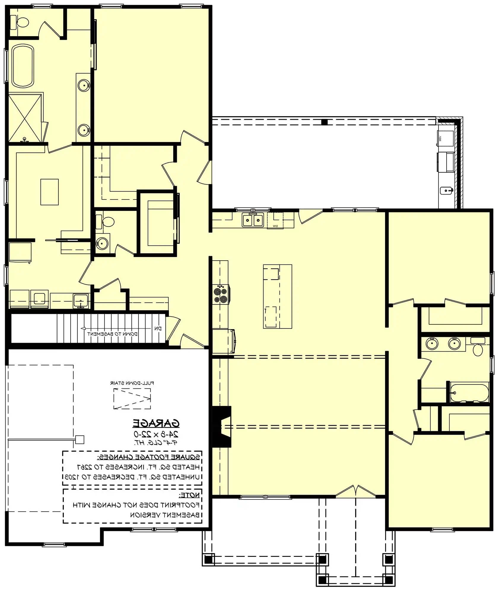 Basement Stairs Location