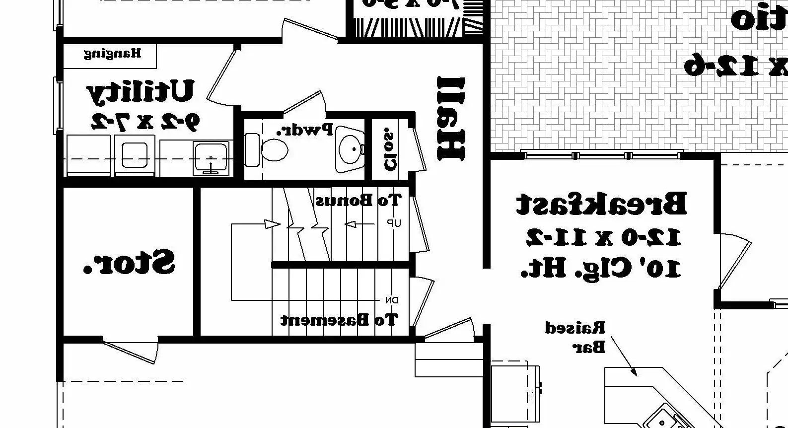 Basement Stairs Location