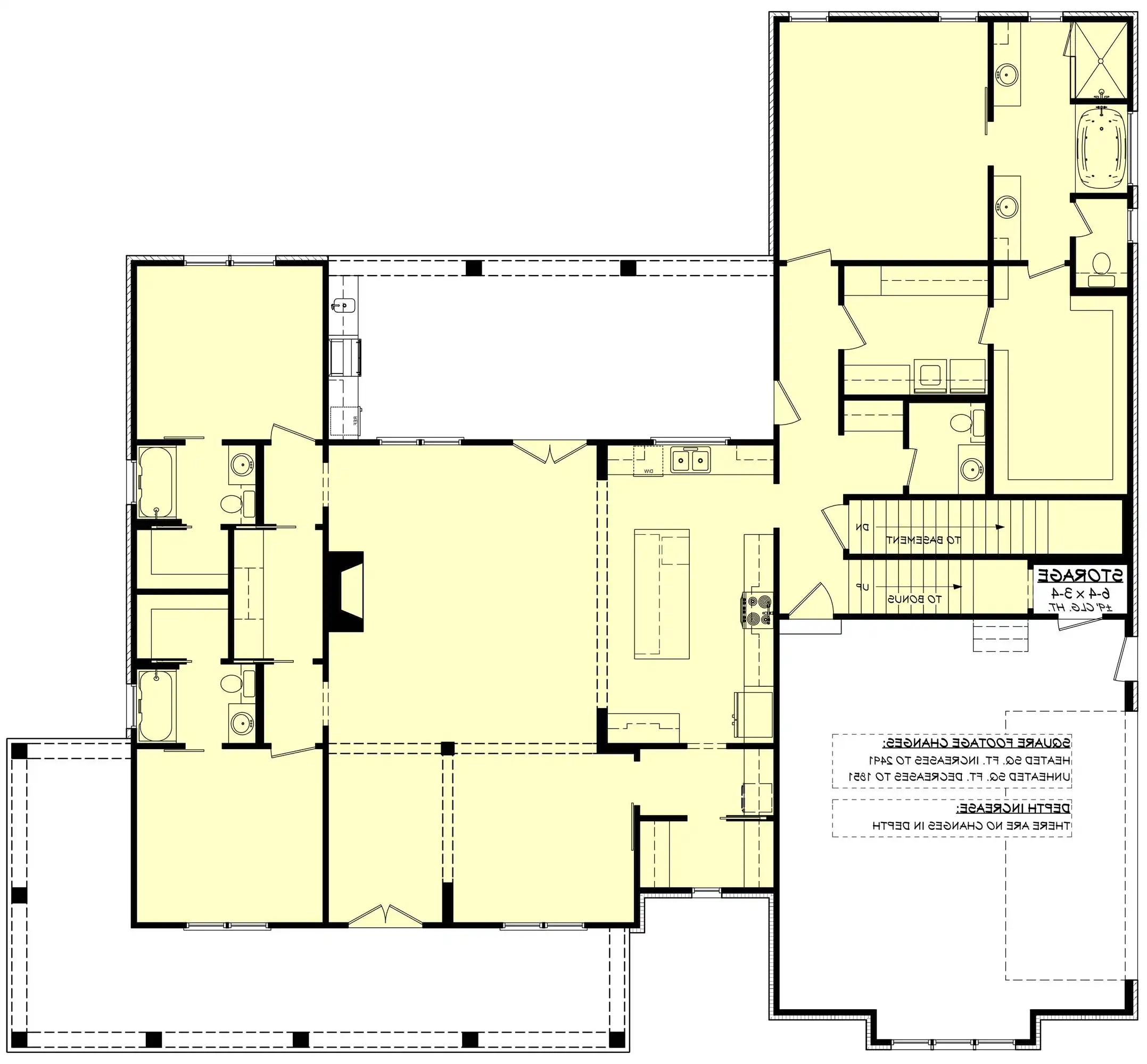 Basement Stairs Location