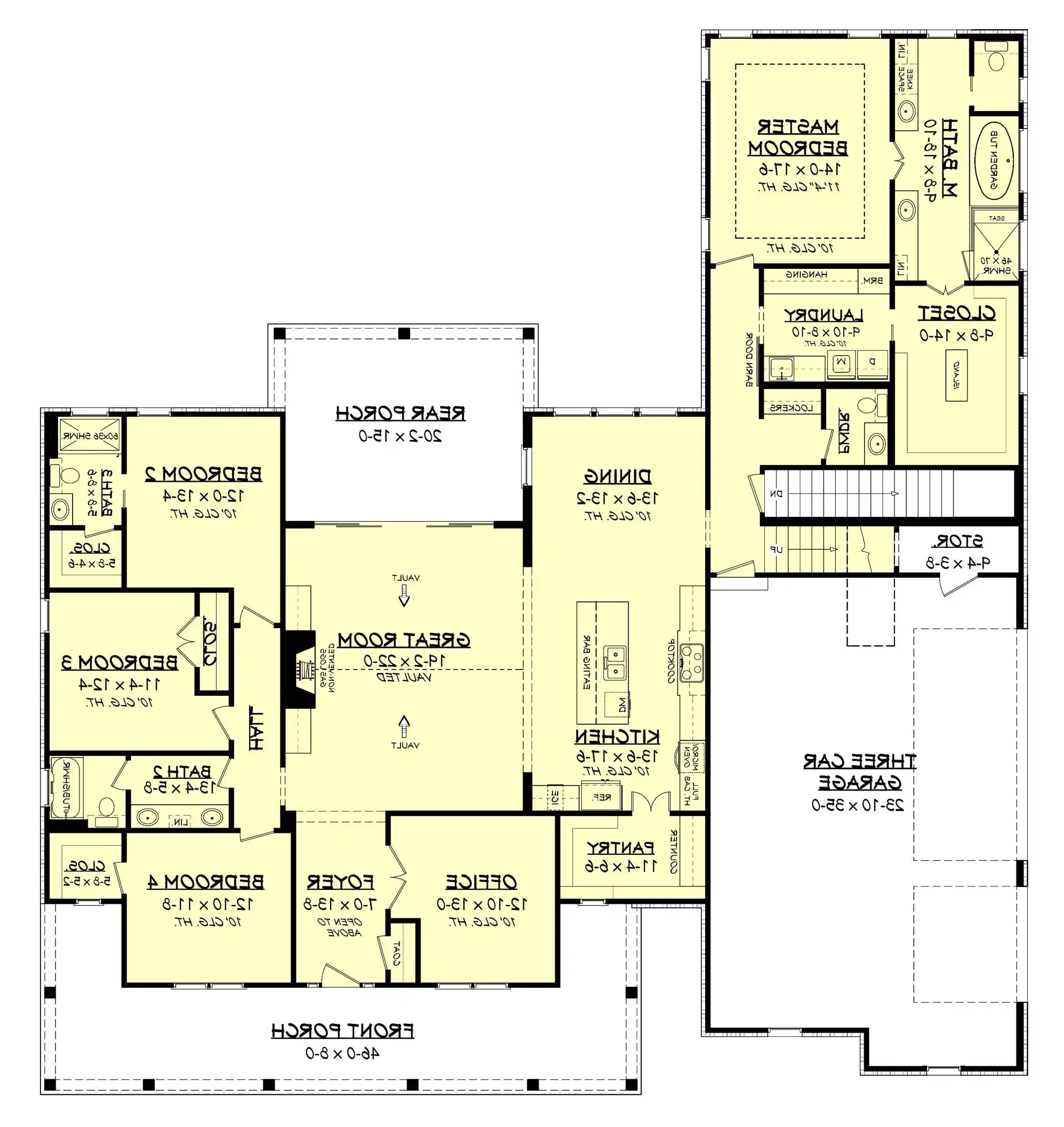 Basement Stair Location