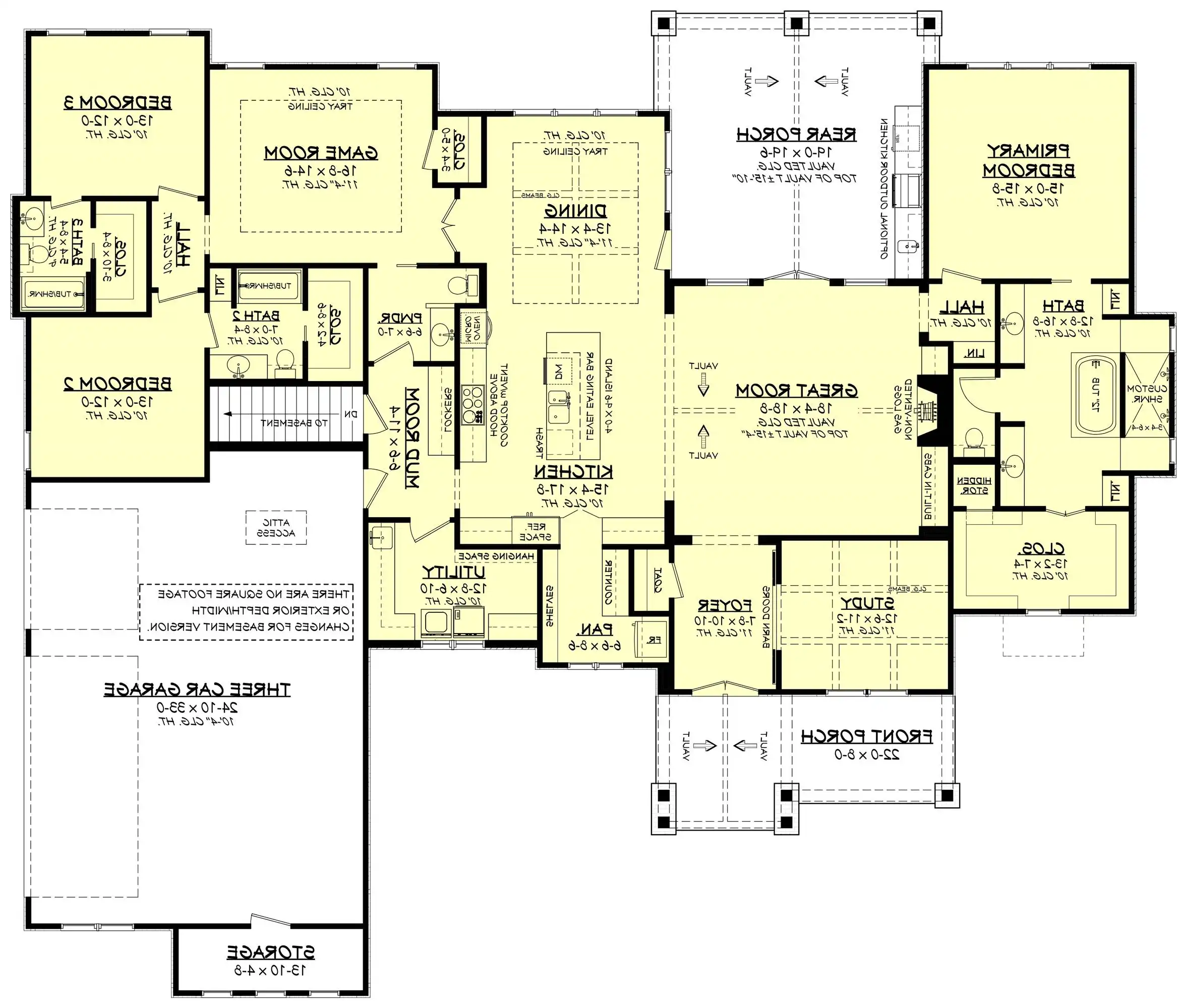 Basement Stair Location