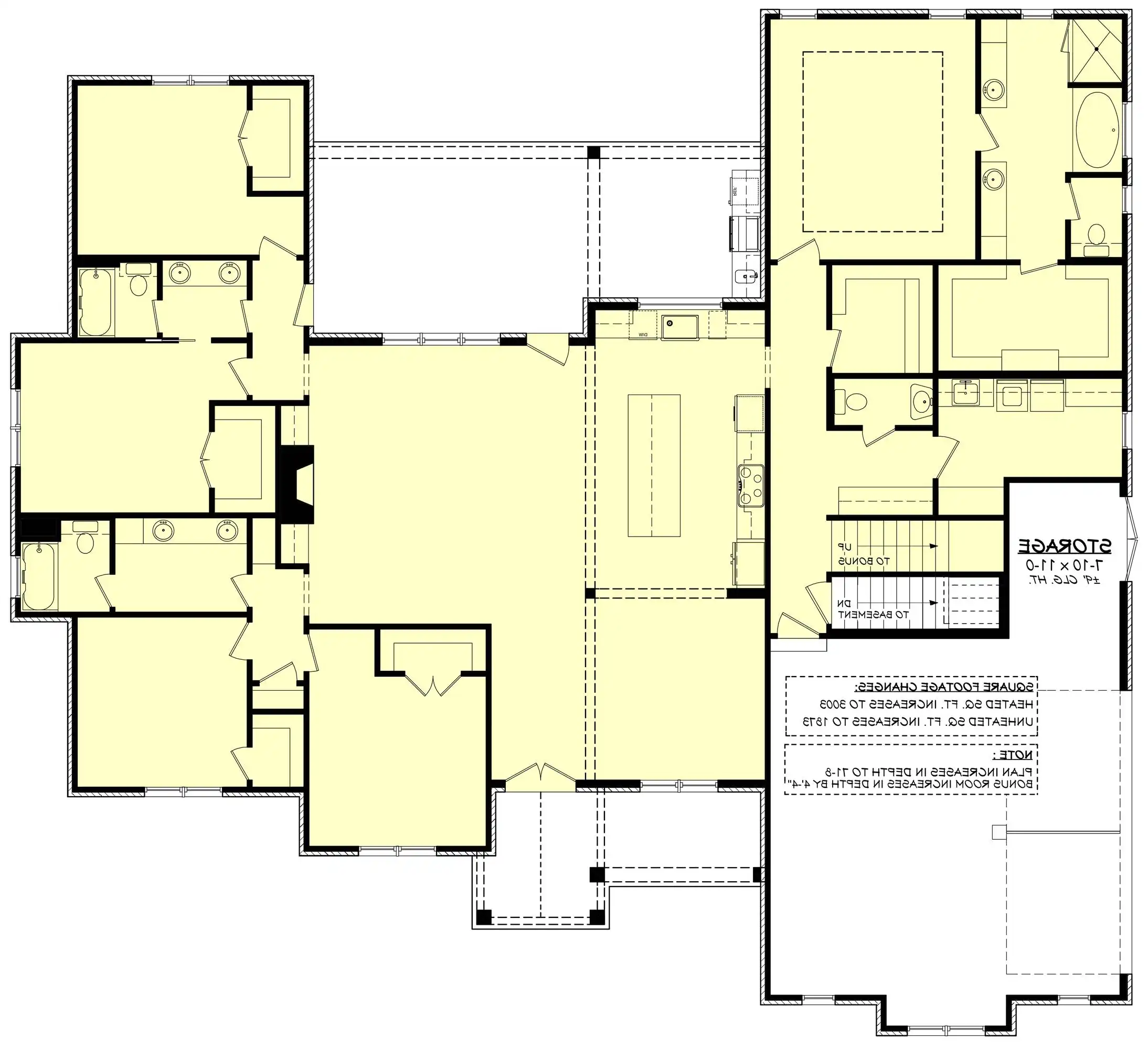Basement Stair Location
