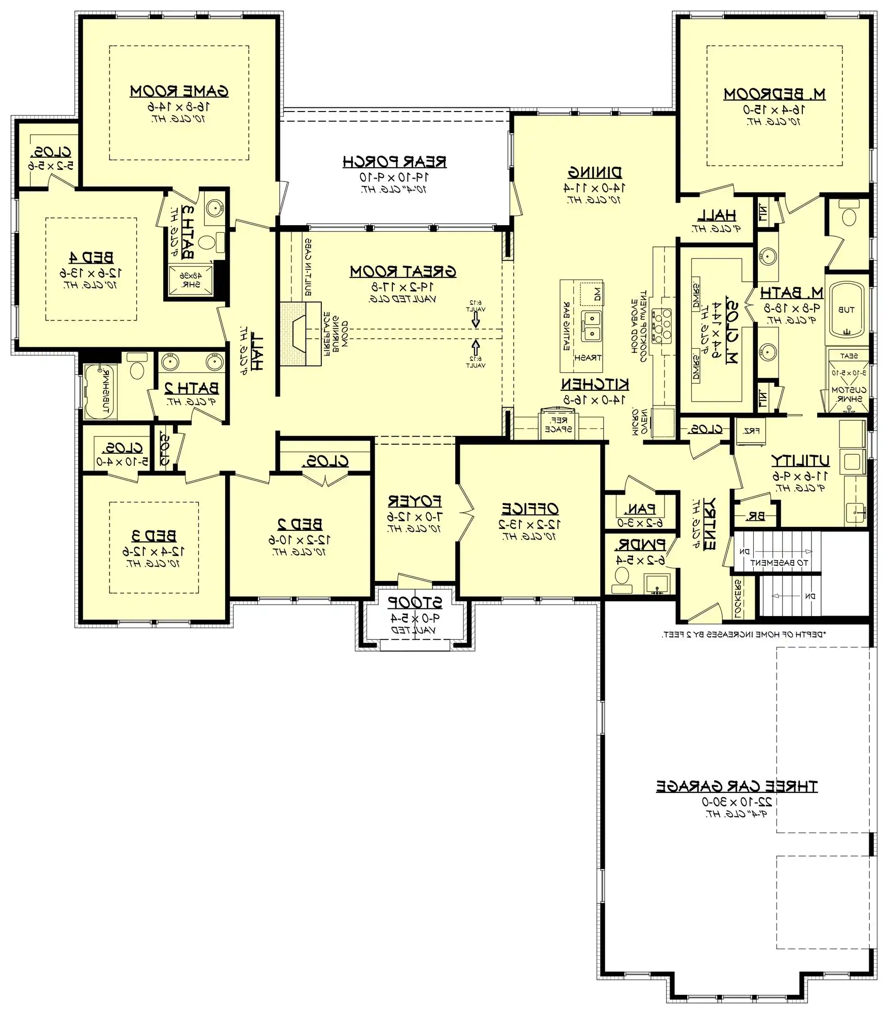 Basement Stair Location