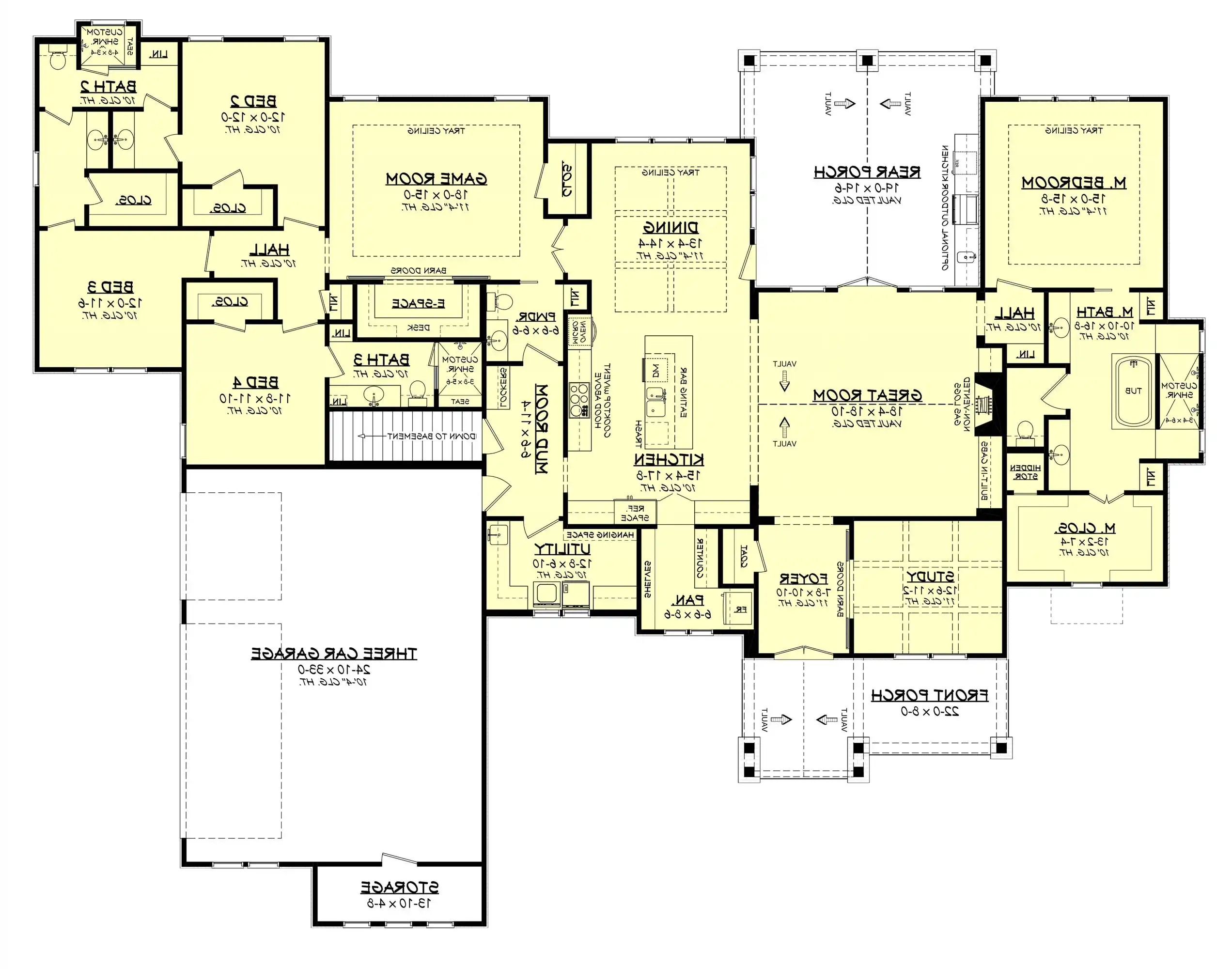 Basement Stair Location