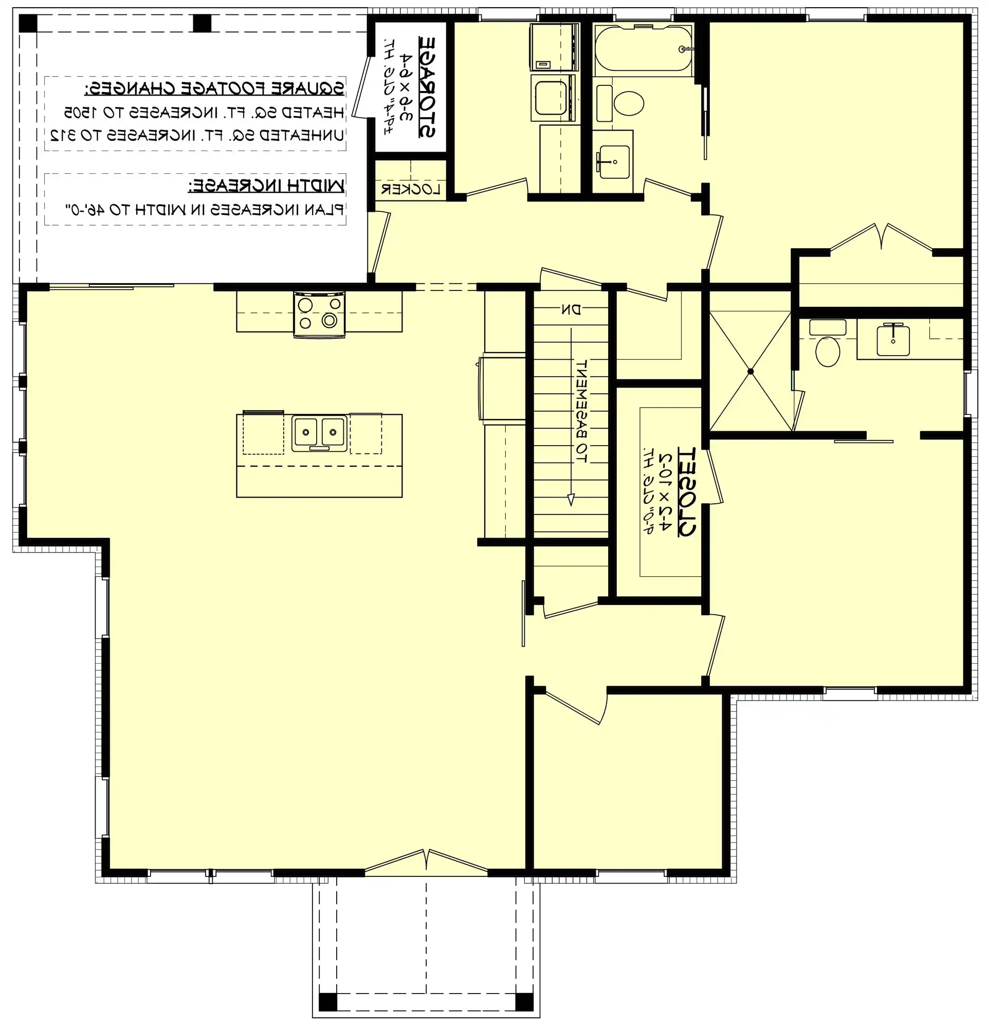 Basement Stair Location
