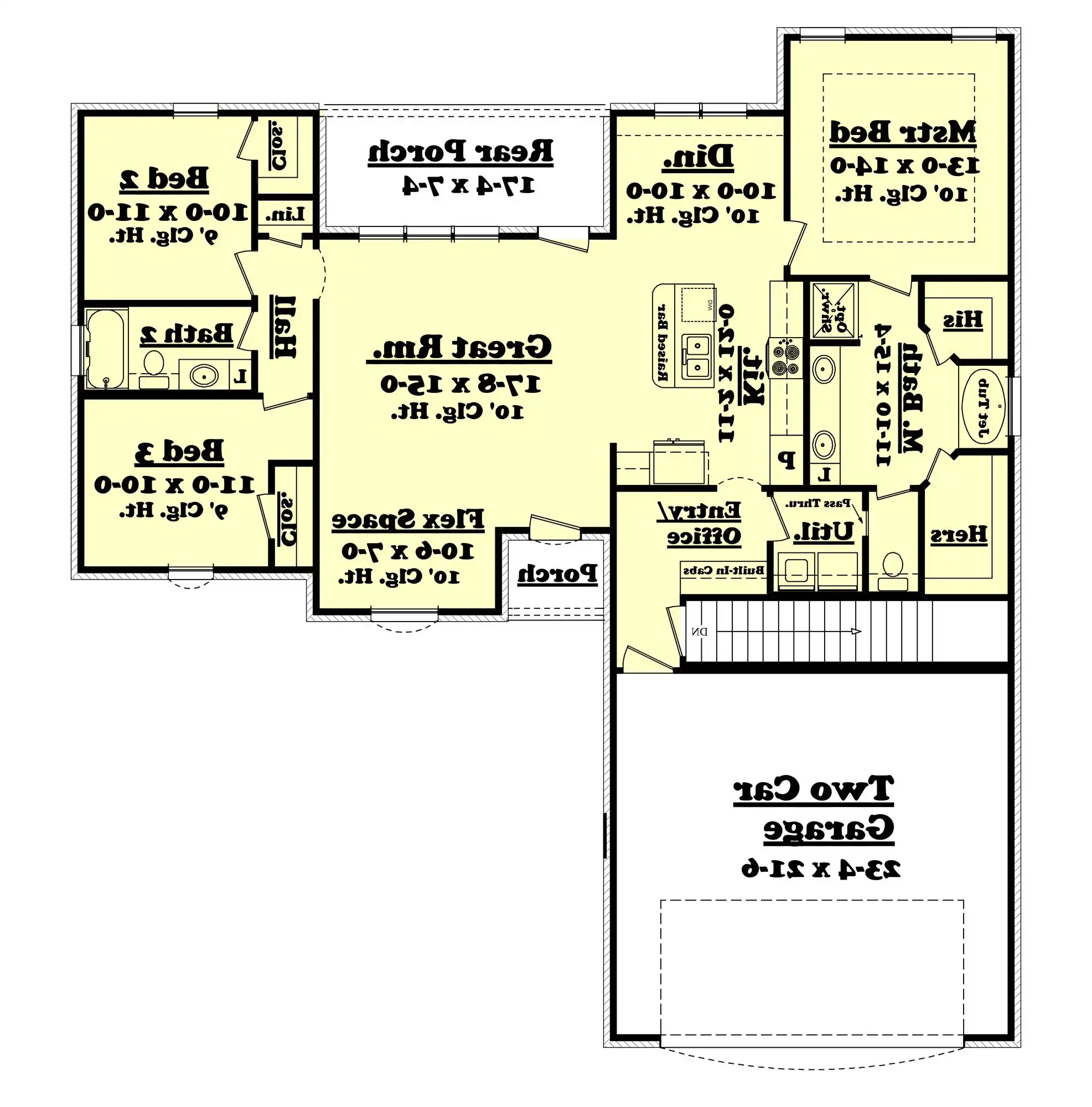 Basement Stair Location