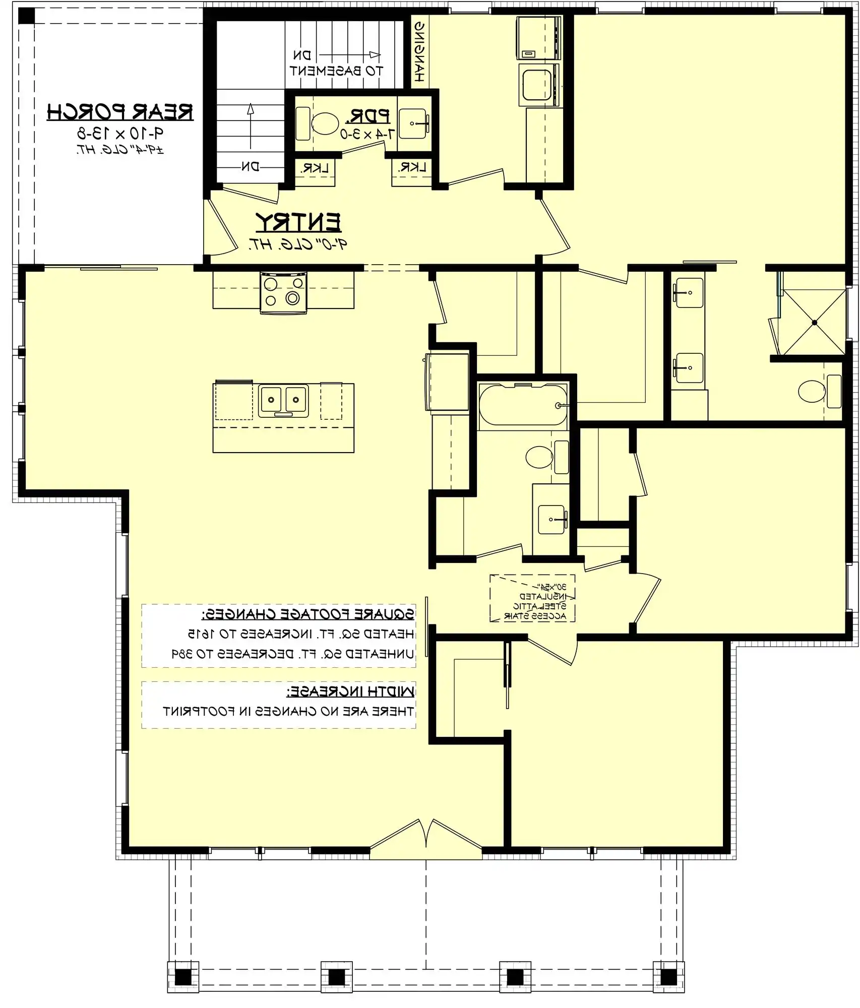 Basement Stair Location