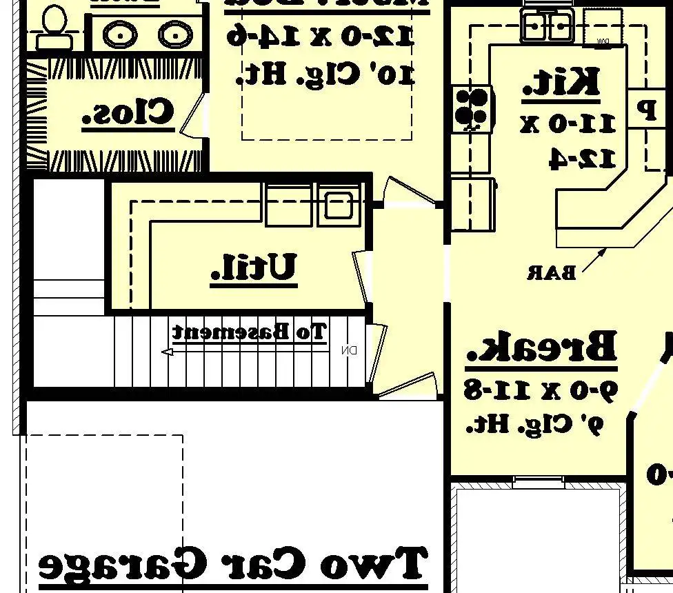 Basement Stair Location