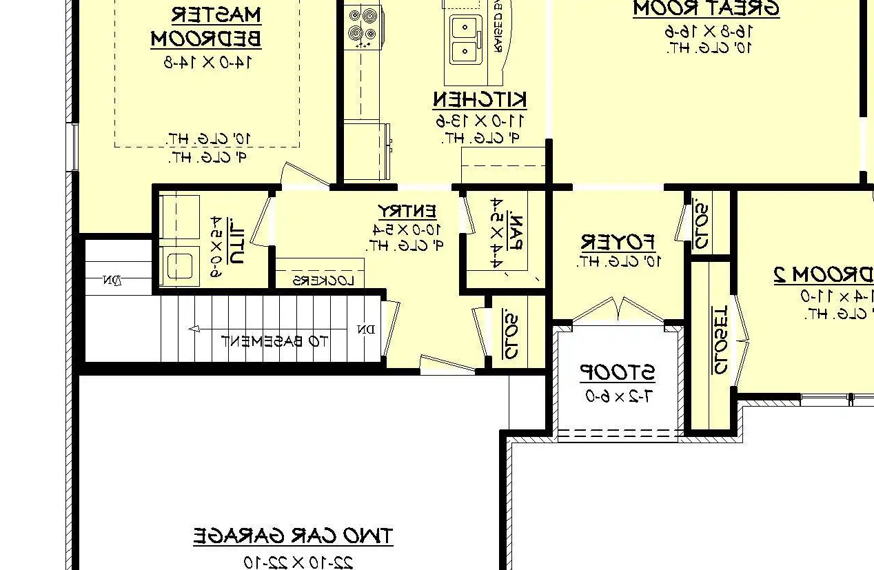 Basement Stair Location