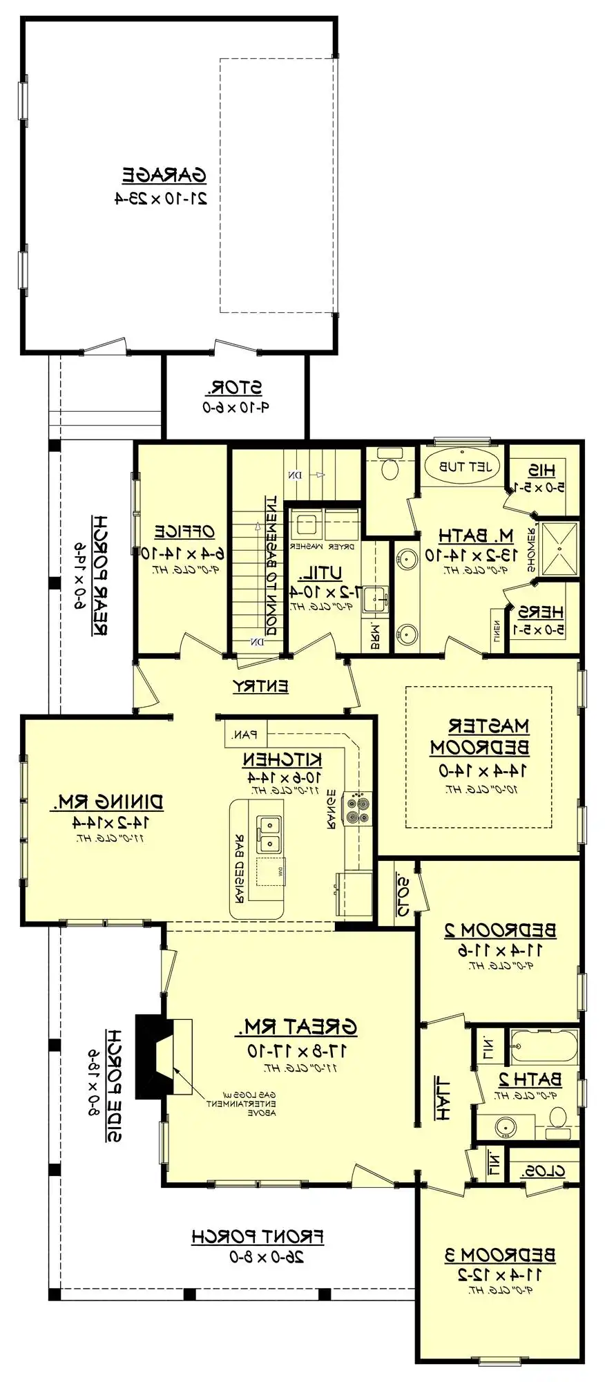 Basement Stair Location
