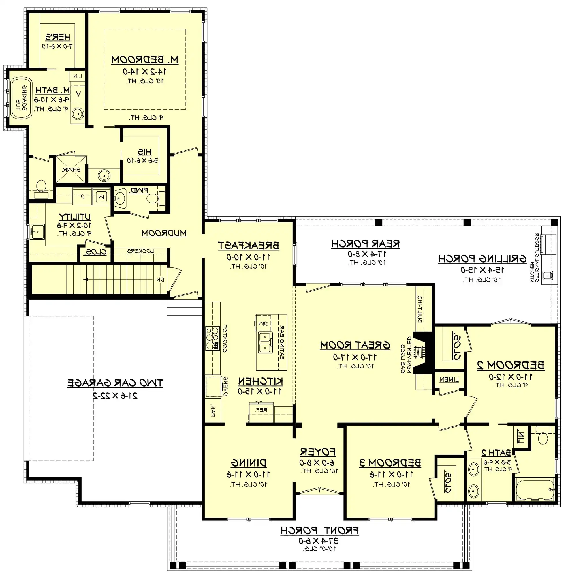 Basement Stair Location