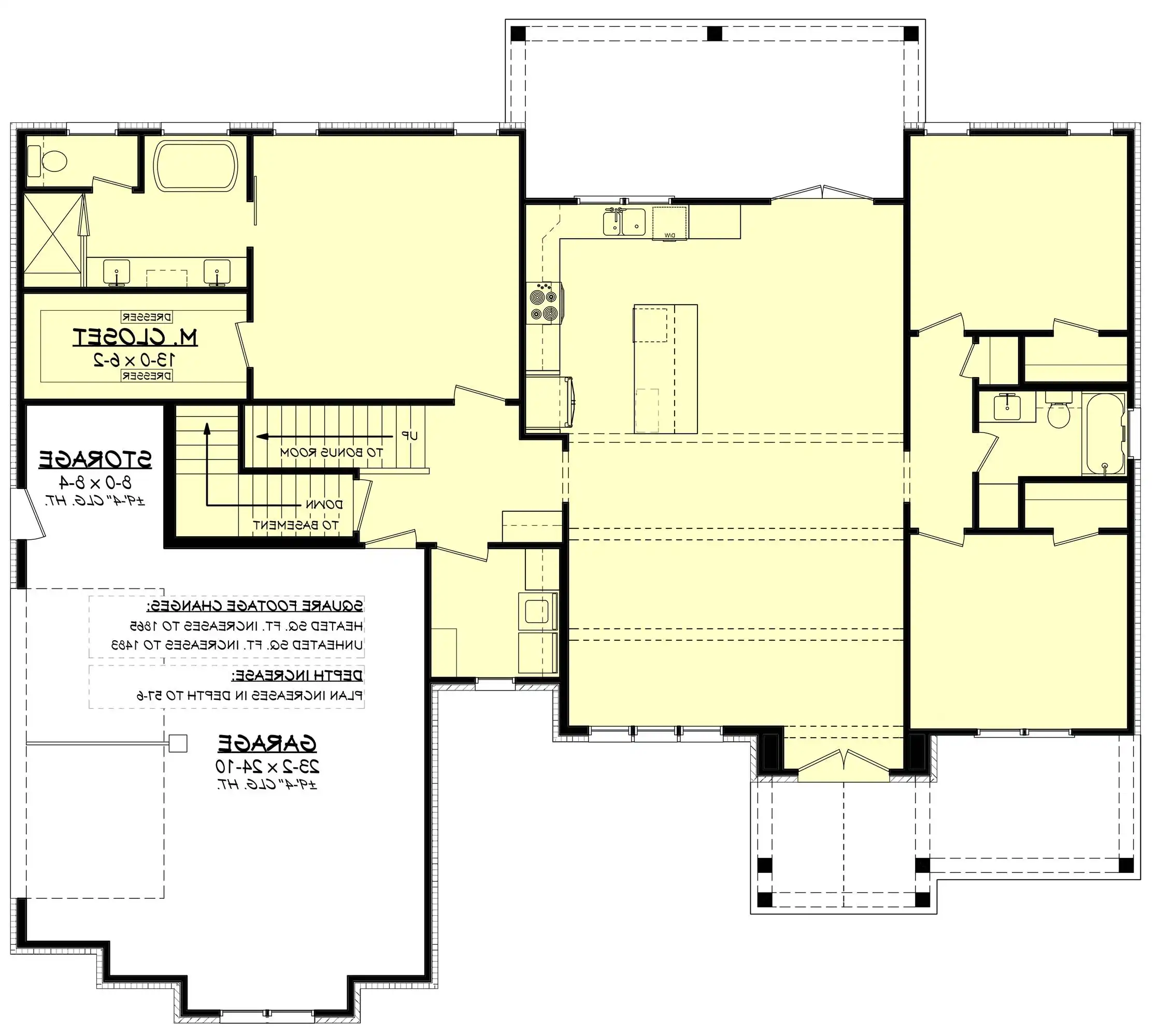 Basement Stair Location