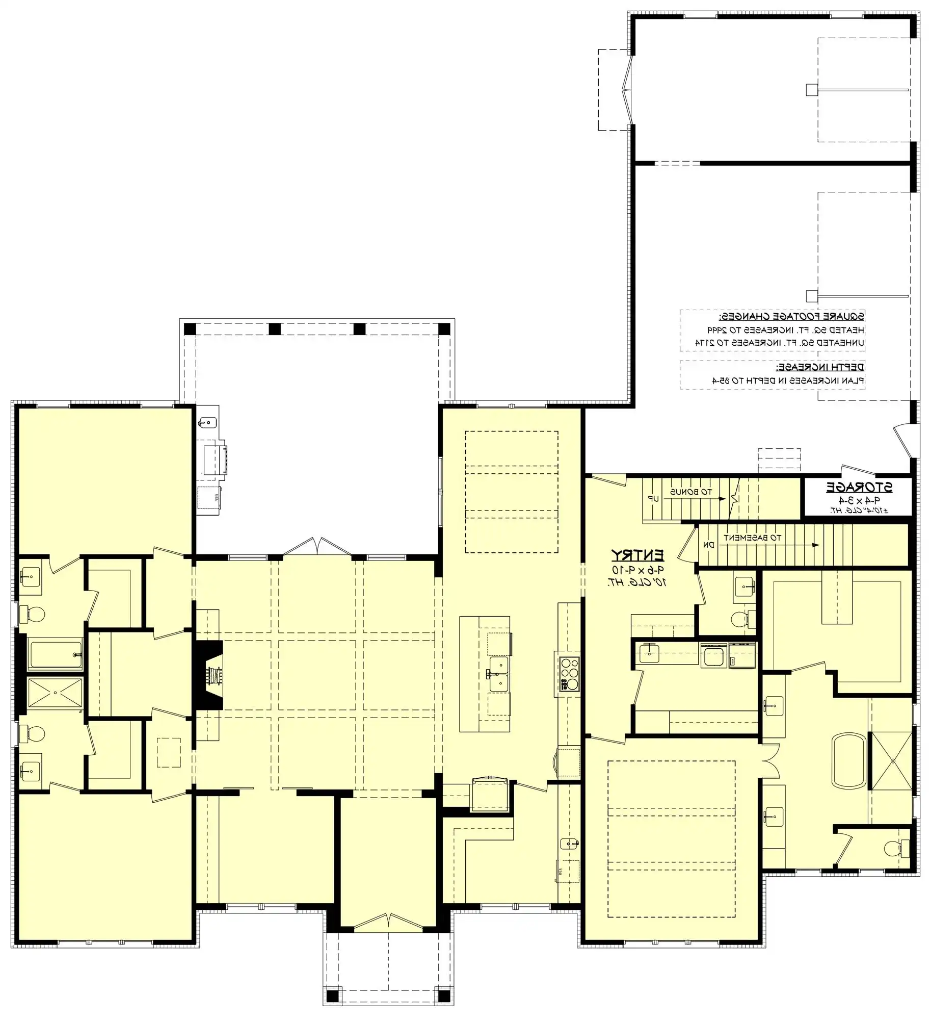 Basement Stair Location