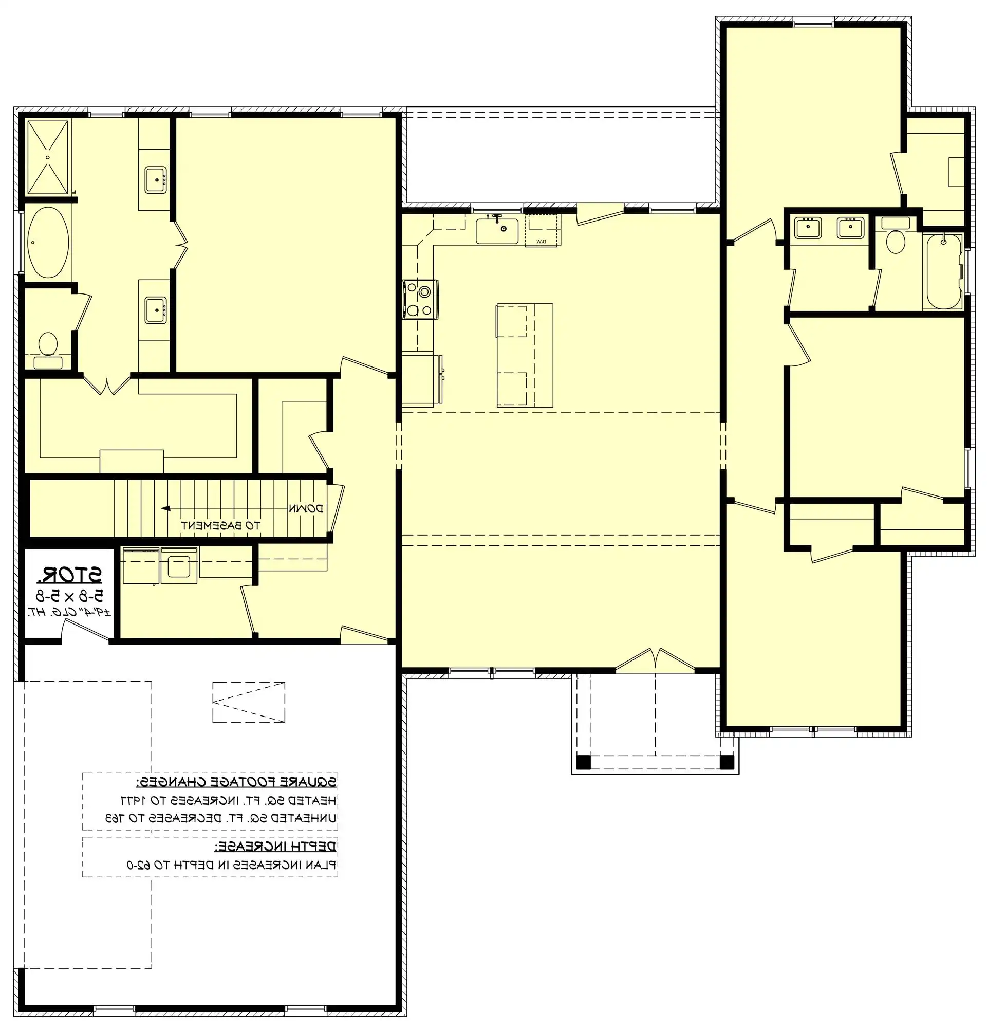 Basement Stairs Location
